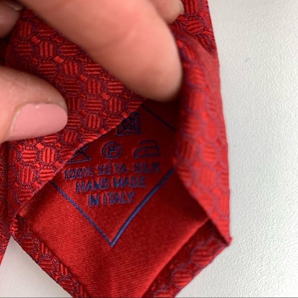 Brioni Red Tie - Picture 4 of 7